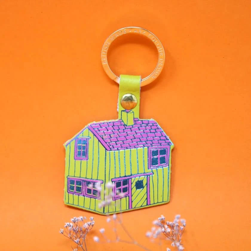 Leather Cabin Keychain - FORM + CONTENT