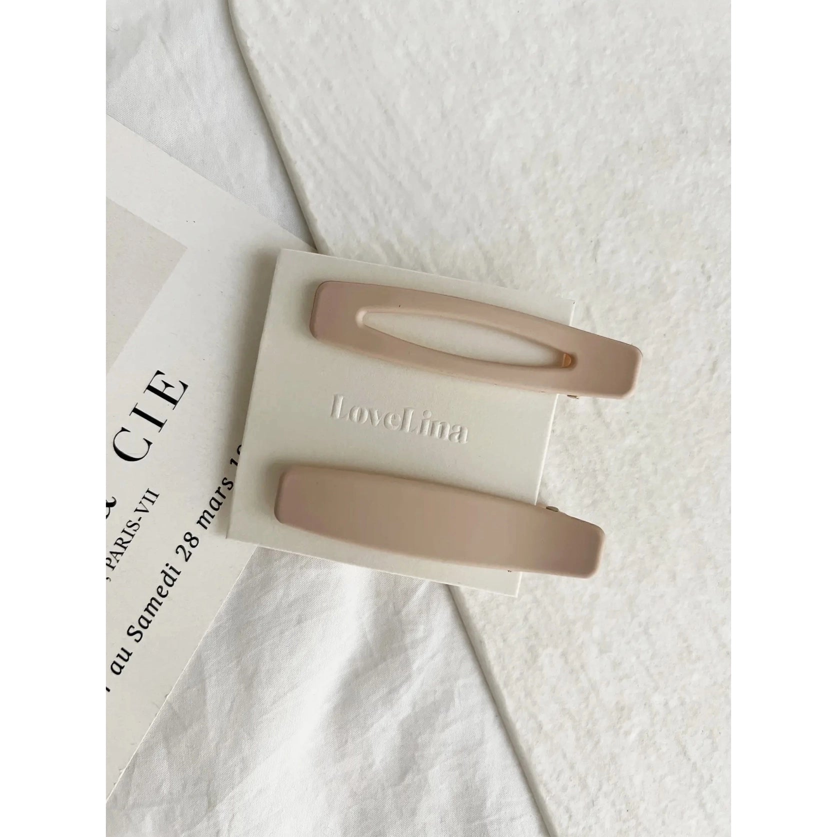 Matte Flat Hair Clip Sets