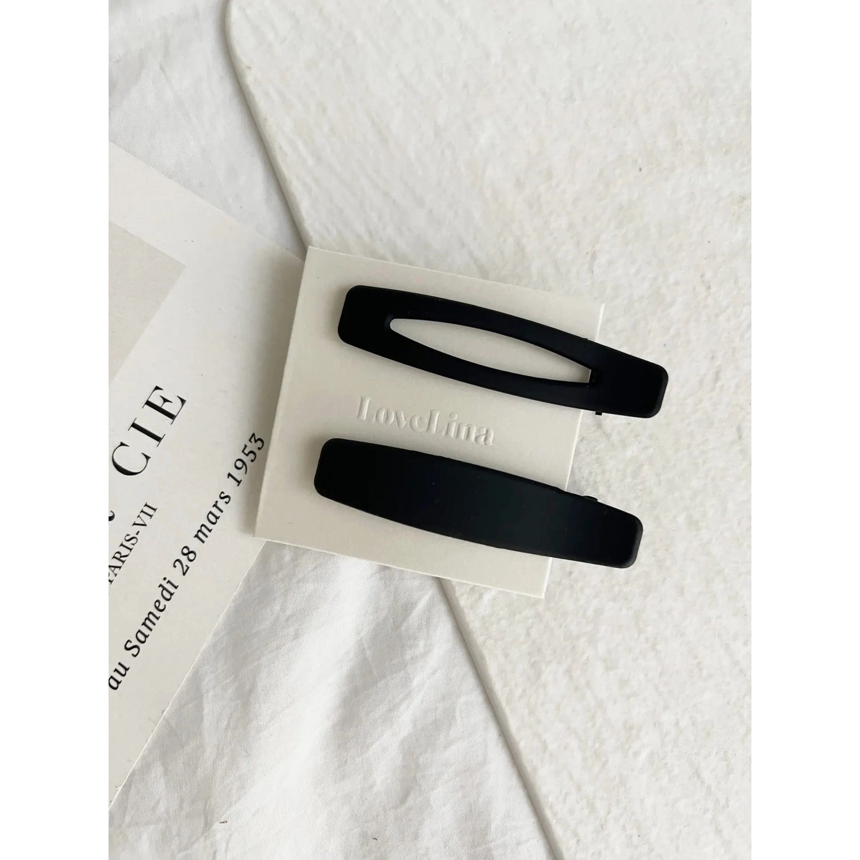 Matte Flat Hair Clip Sets