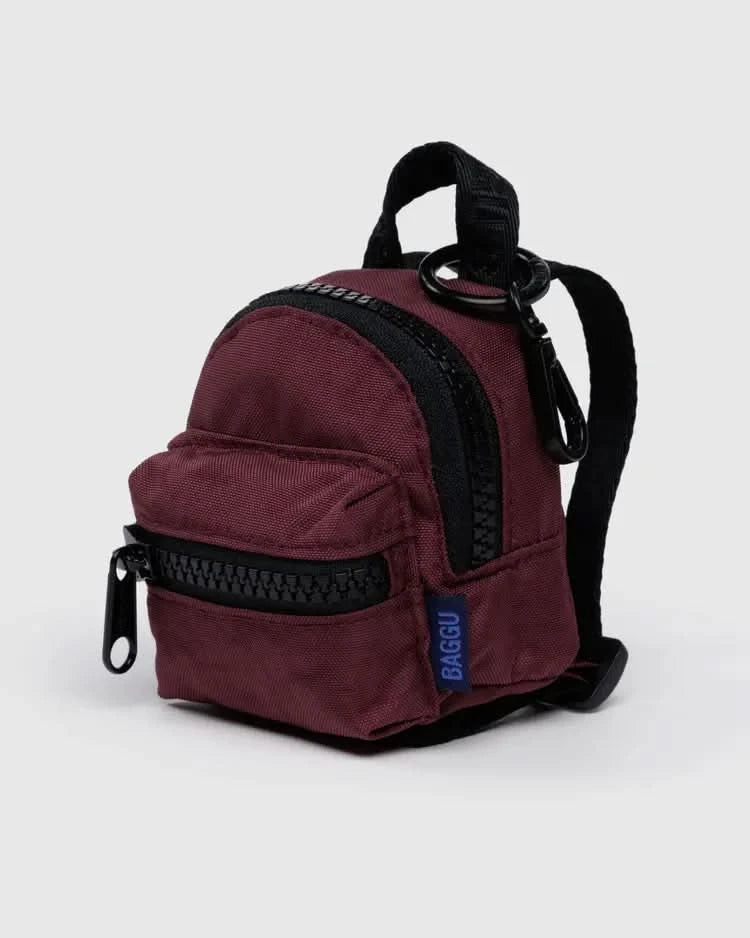 BAGGU Backpack Charm-Mahogany