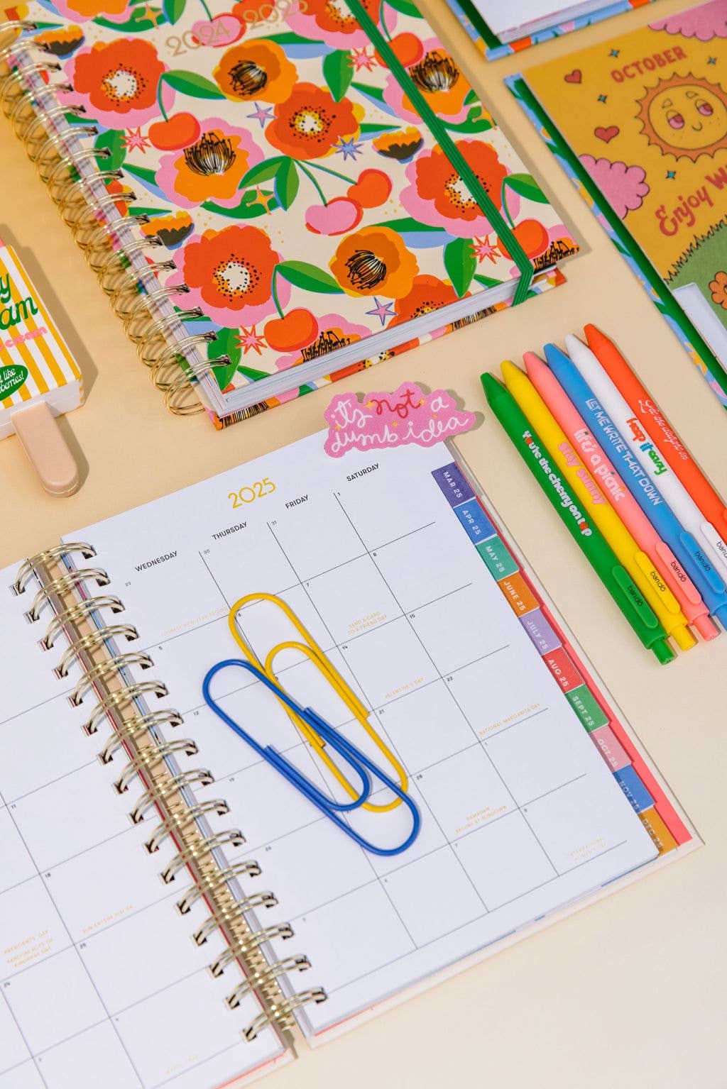 Ban.do Giant Paper Clip Set-both