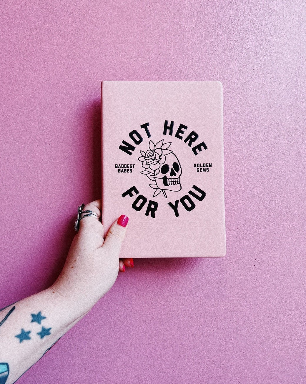 Pink Not Here for You Journal - FORM + CONTENT