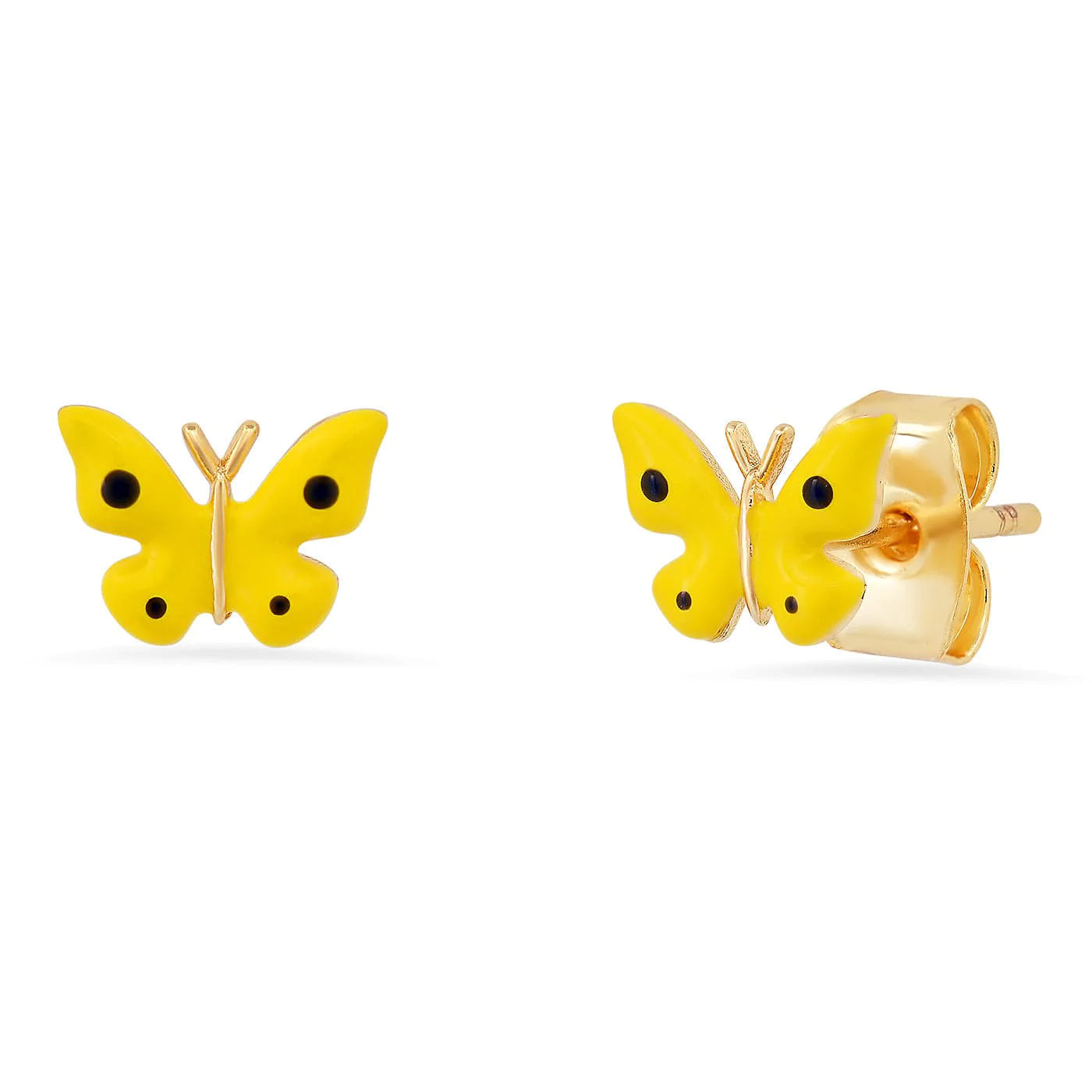 Enamel Butterfly Studs