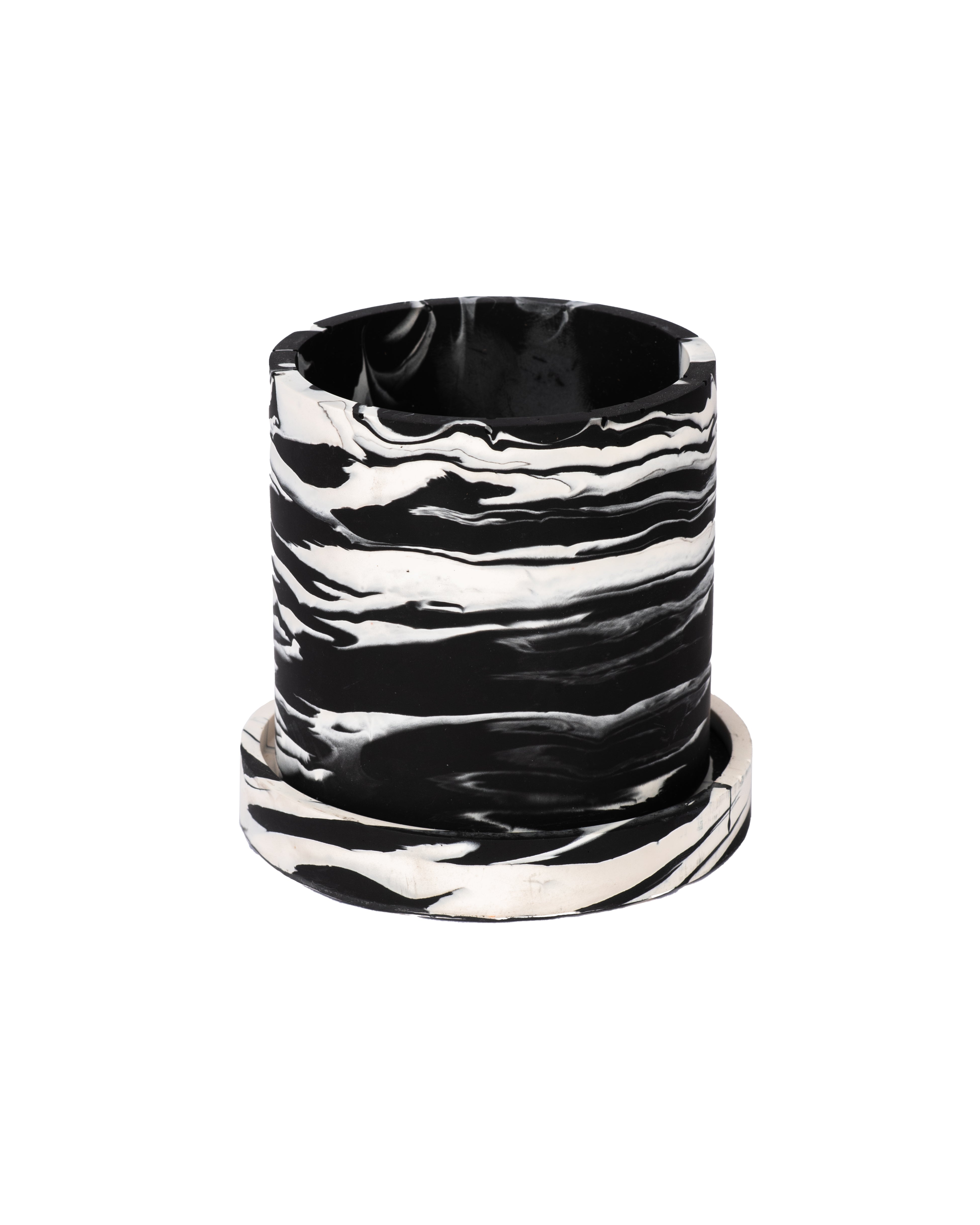 Terrazzo & Titz - Jesmonite Marble Pot - FORM + CONTENT