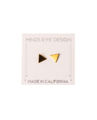 Mind's Eye Design - Triangle Stud Earring - FORM + CONTENT