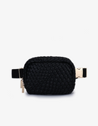 Environmental Friendly Products at Form and Content Shop | Everleigh Woven Black Belt Bag