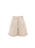 Coraline Woven Pleated Shorts - FORM + CONTENT