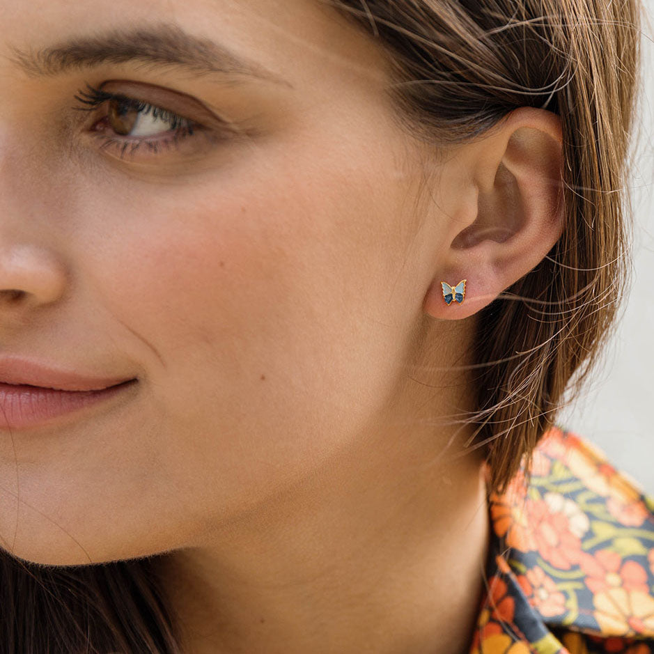 Butterfly Stud Earrings - FORM + CONTENT