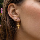 Butterfly Stud Earrings - FORM + CONTENT