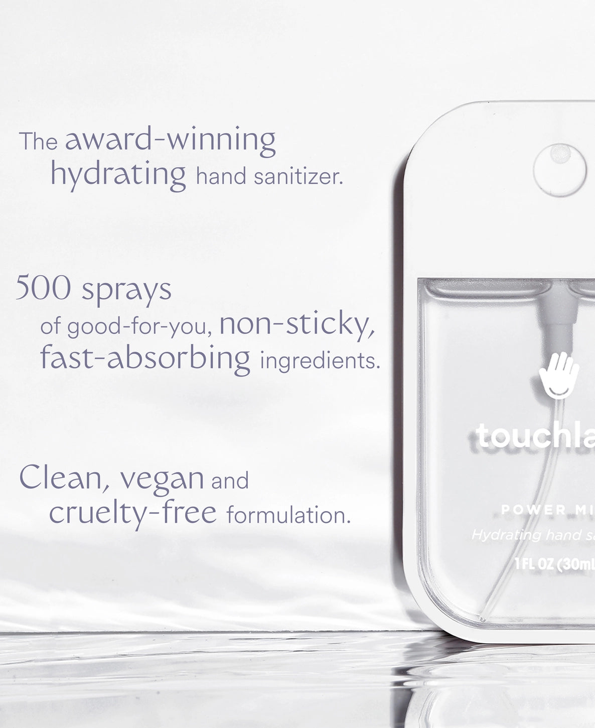 Touchland - Power Mist Hand Sanitizer - FORM + CONTENT