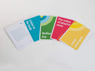 Five Mindfulness cards colorful and practical 