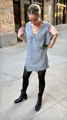 cross over sweater dress, oversized sweater shirt