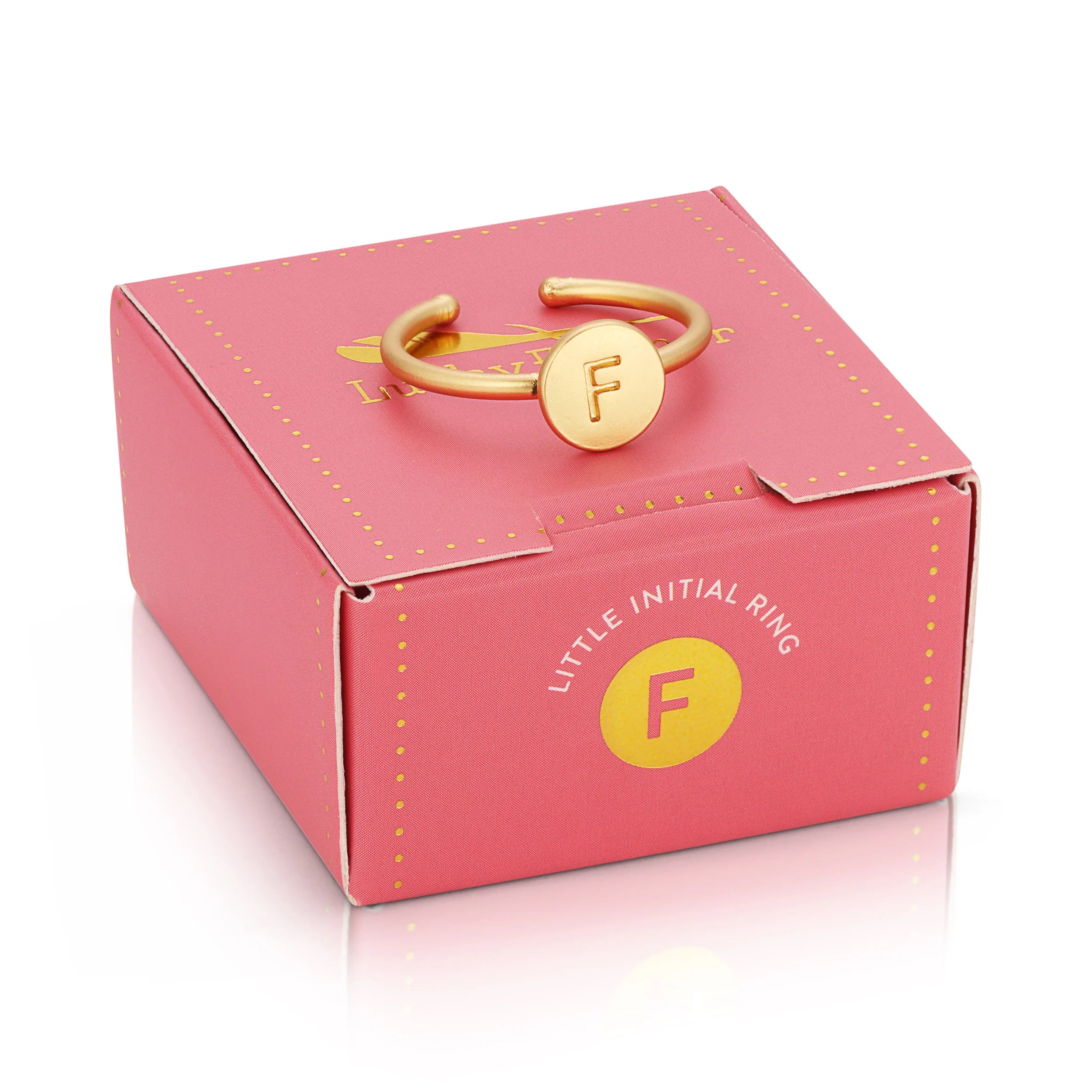 14k Gold Initial Rings - FORM + CONTENT