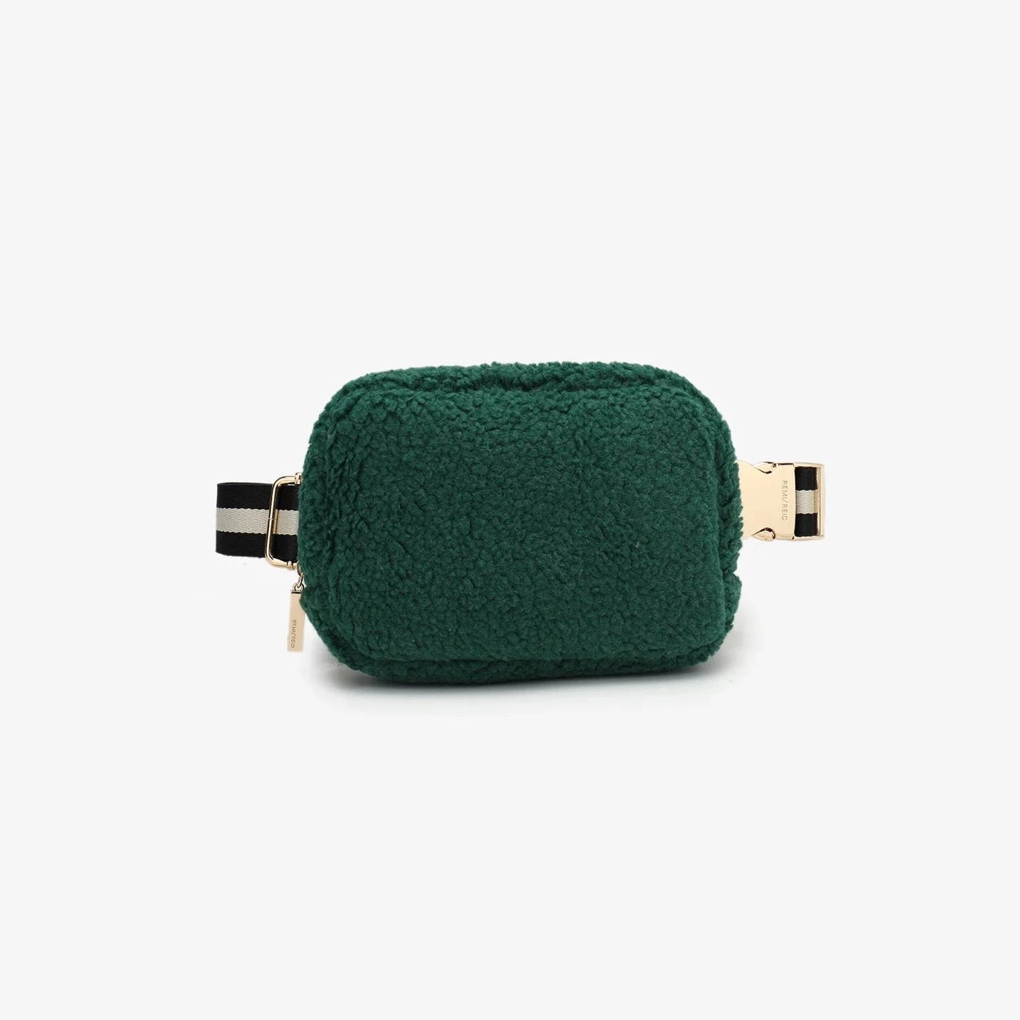 Libbie Fleece Belt Bag Green - FORM + CONTENT