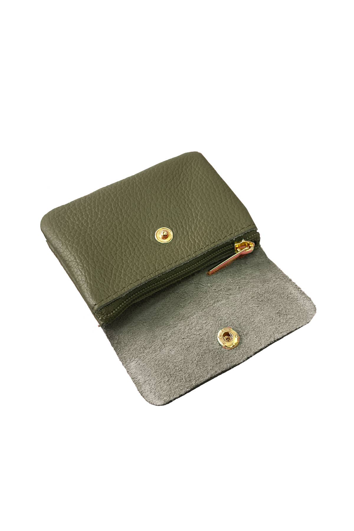 Luce Graine Small Leather Open Wallet