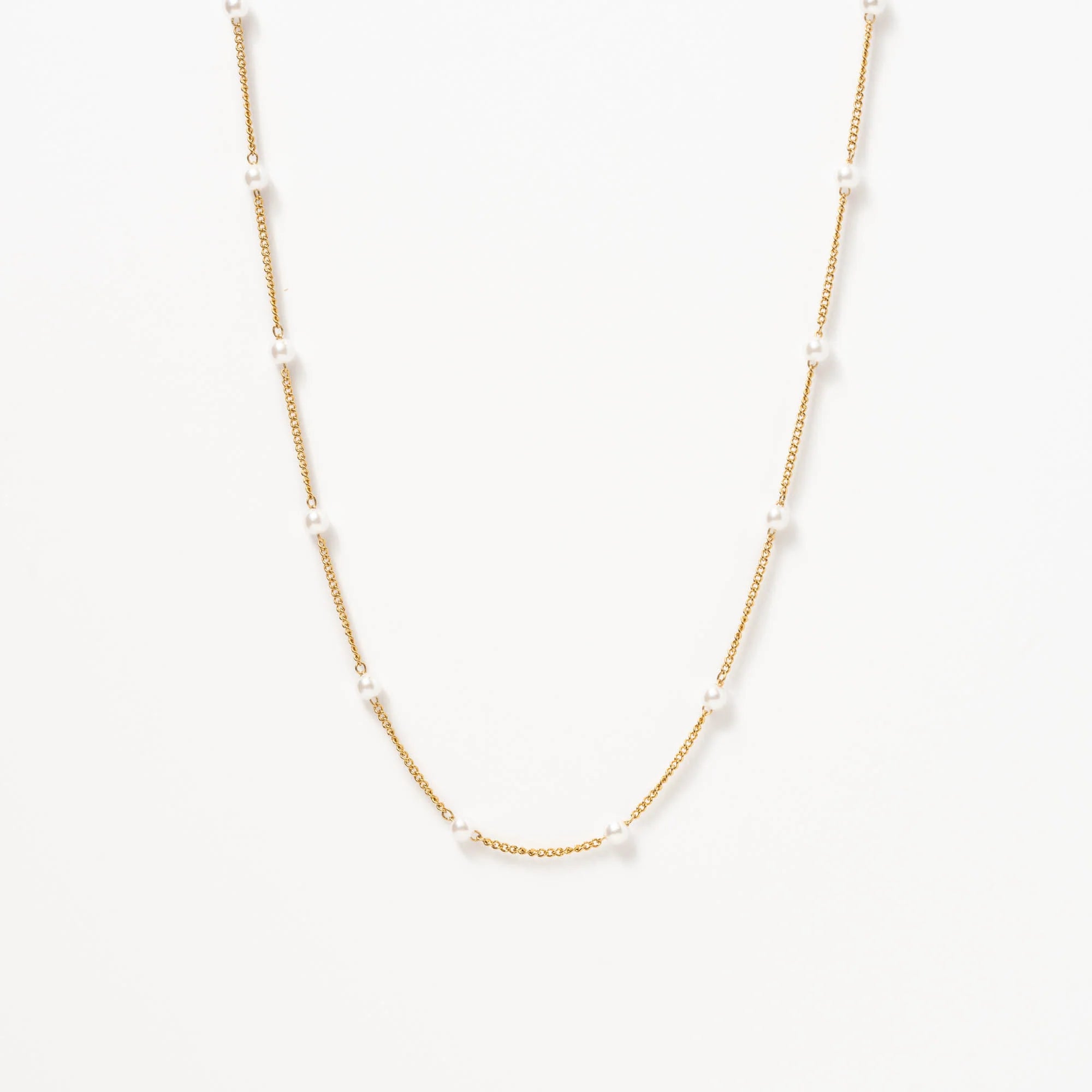 Pearl Chain Necklace - FORM + CONTENT