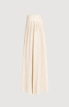 Moon River Natural Midi Skirt with a natural beige color and a flattering midi length