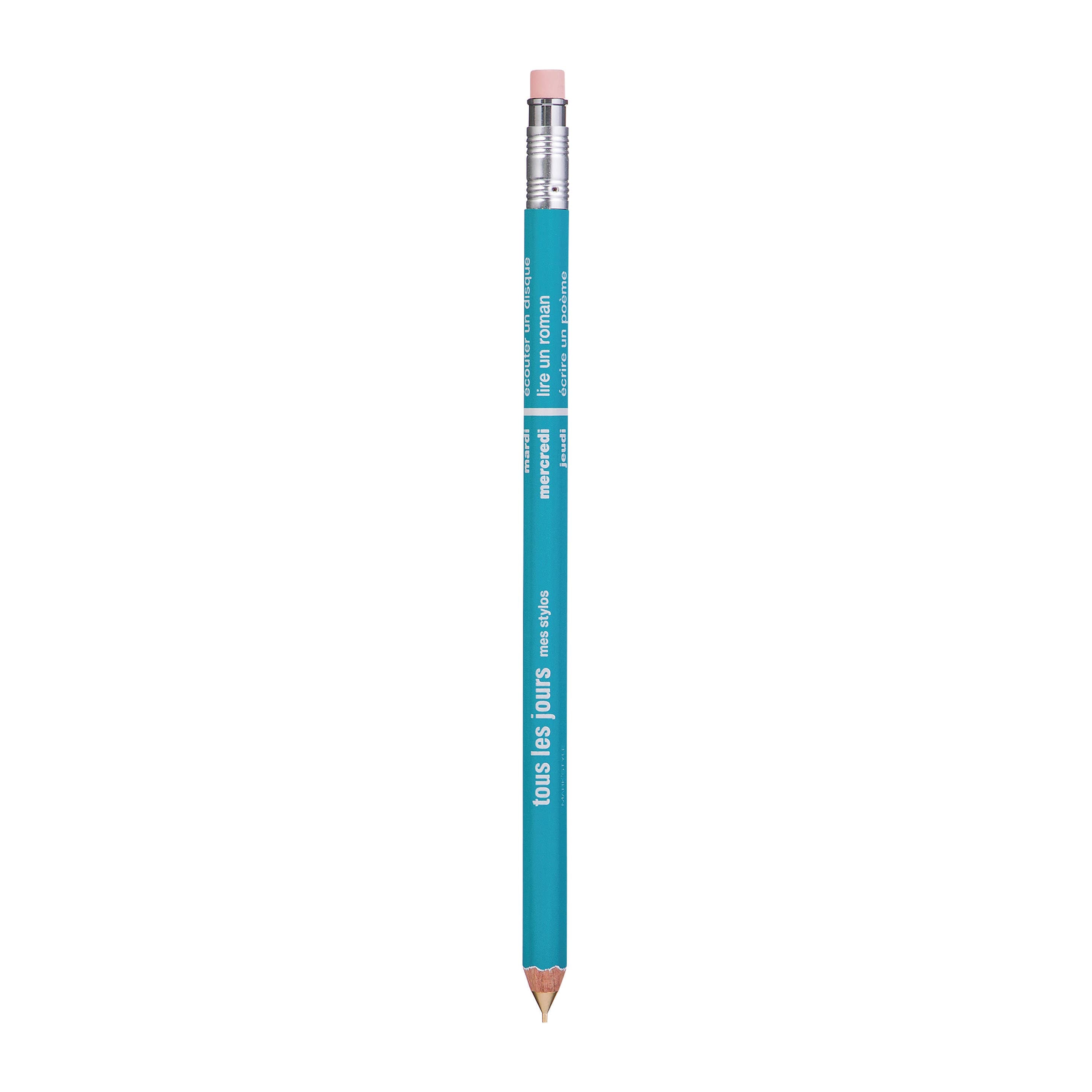 MARK'S Inc. Mechanical Pencil with Eraser tous les jours