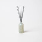 Aesthetically pleasing grey and white mahogany Reed diffuser in a