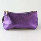 Metallic Makeup Clutch - purple - FORM + CONTENT