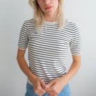 Striped Sweater T-shirt - FORM + CONTENT