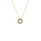 Initial Balloon Bubble 18K Gold Necklace: B / Gold Filled - FORM + CONTENT