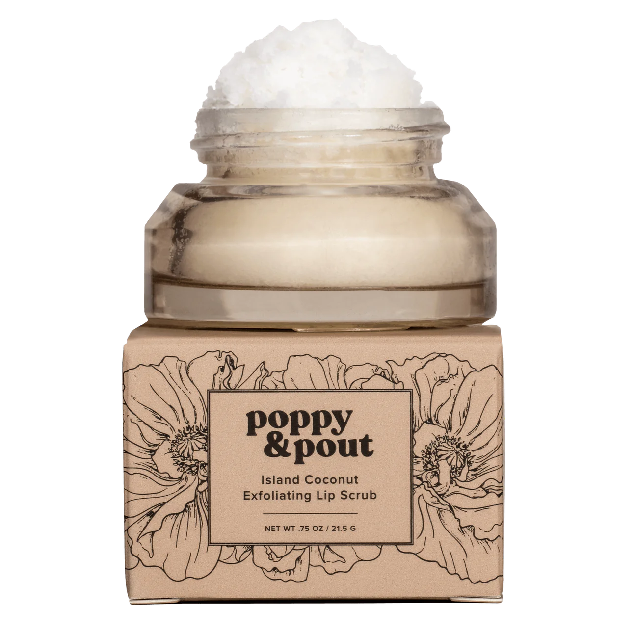 Poppy & Pout Lip Scrub - FORM + CONTENT