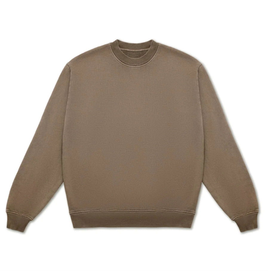 Cotton Collective Heavy Crew Sweatshirt - crafted with 100% cotton fleece and a luxurious 