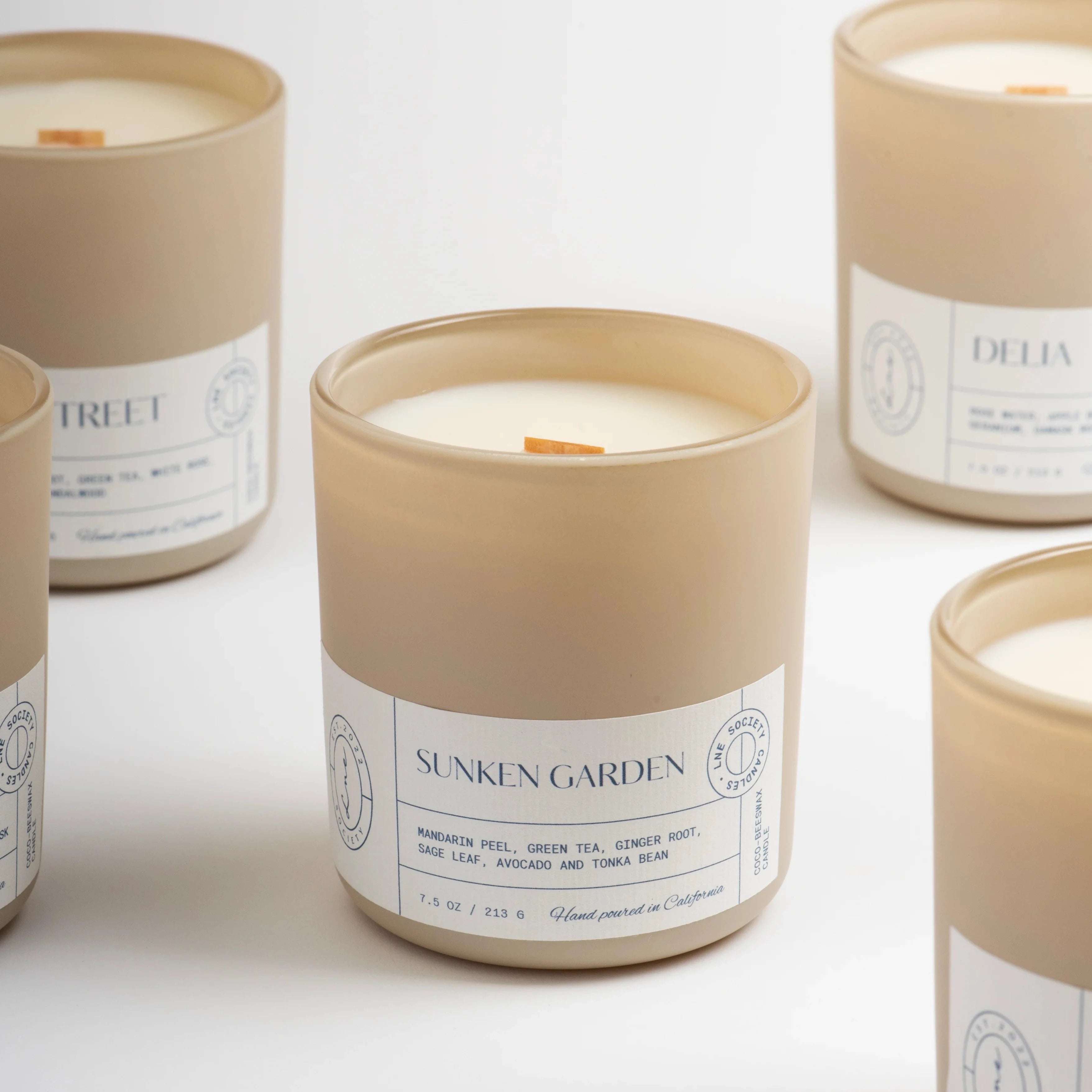 Lne Society - Handmade + Handpoured Candle - FORM + CONTENT