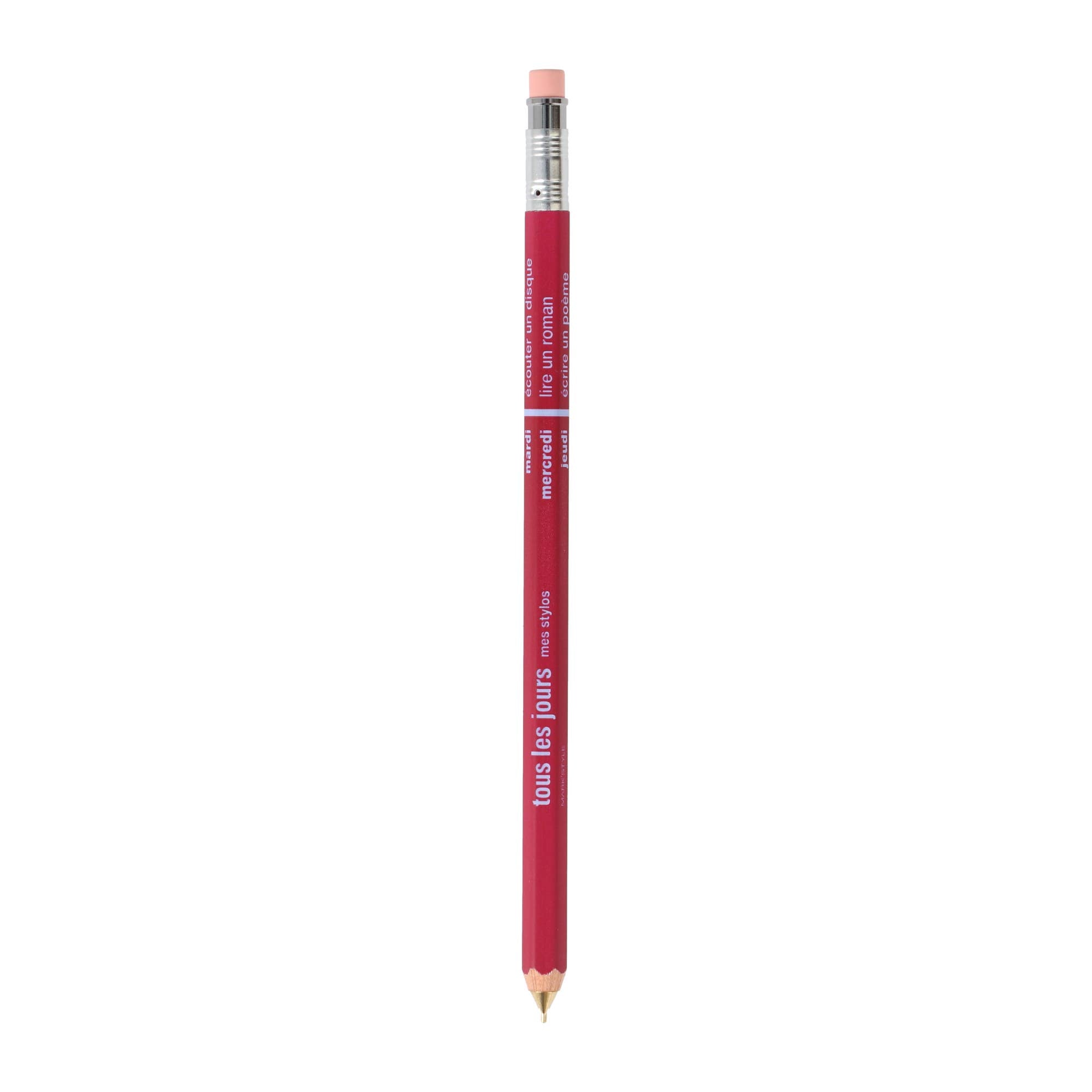 MARK'S Inc. Mechanical Pencil with Eraser tous les jours