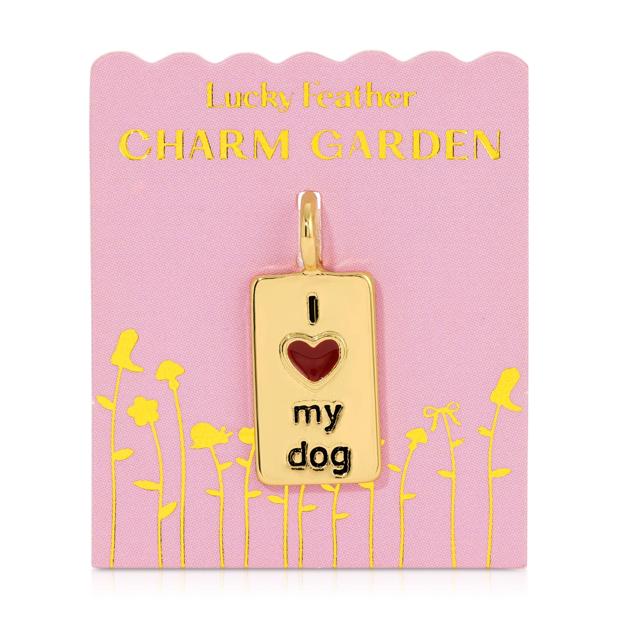 Lucky Feather Necklace + Bracelet Charms