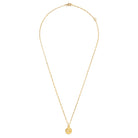 Polaris north star crystal stone gold necklace