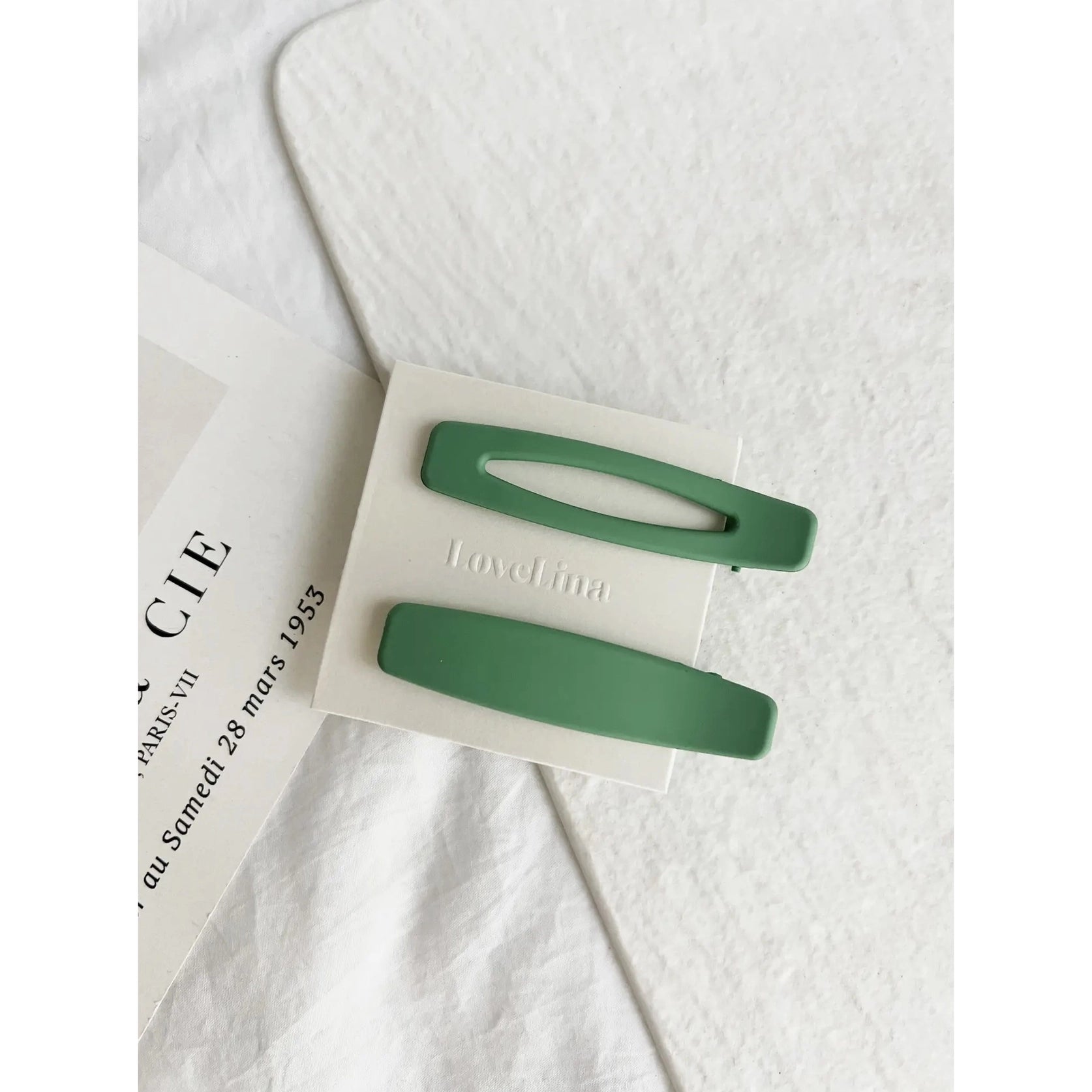 Matte Flat Hair Clip Sets