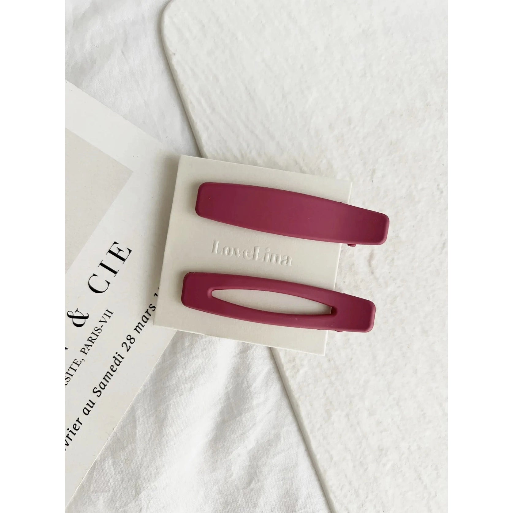 Matte Flat Hair Clip Sets