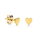 Tiny Heart Stud Earring - FORM + CONTENT