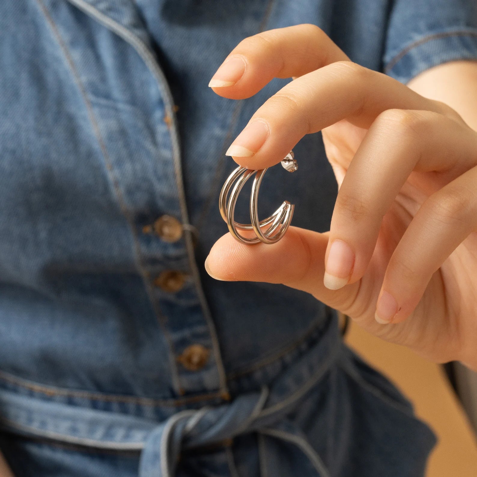 Triplet Stud Earrings - FORM + CONTENT