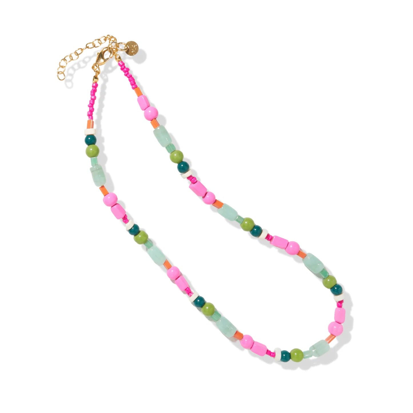 Wanda Multi Mixed Beaded Necklace - FORM + CONTENT