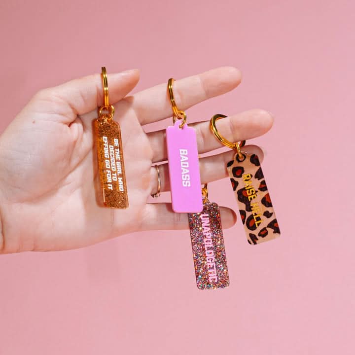 Small Keytag Keychain - FORM + CONTENT