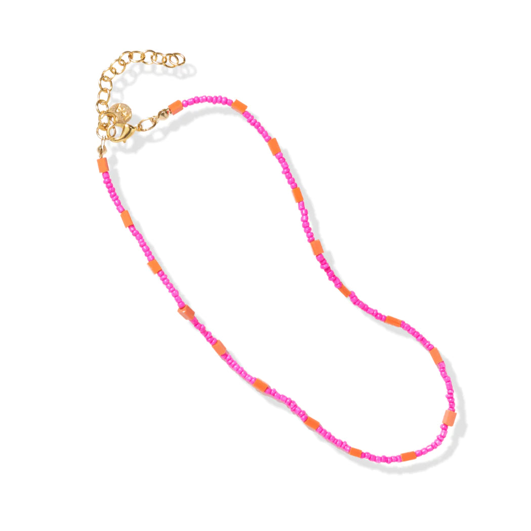 Kimberly Alternating Beaded Necklace - FORM + CONTENT