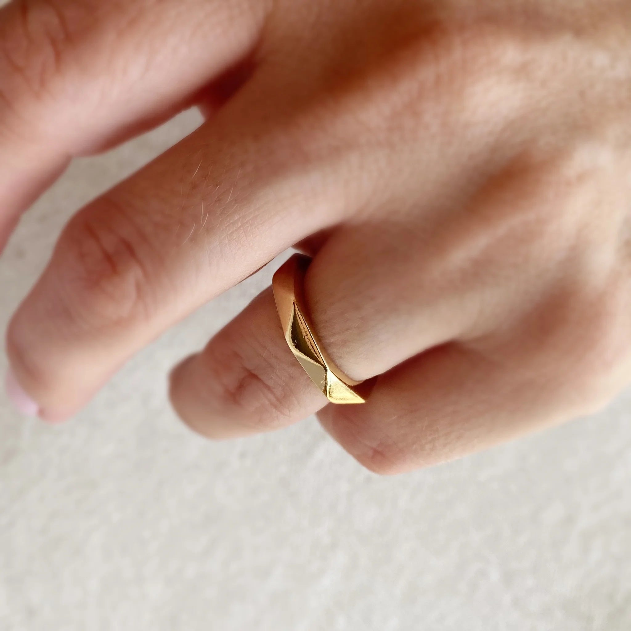 Fawn Faceted Ring - FORM + CONTENT