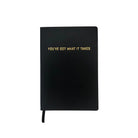 Golden Gems 5.75" x 8.25" Notebook - FORM + CONTENT