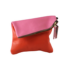 Adeline Clutch - Bubblegum/Orange - FORM + CONTENT