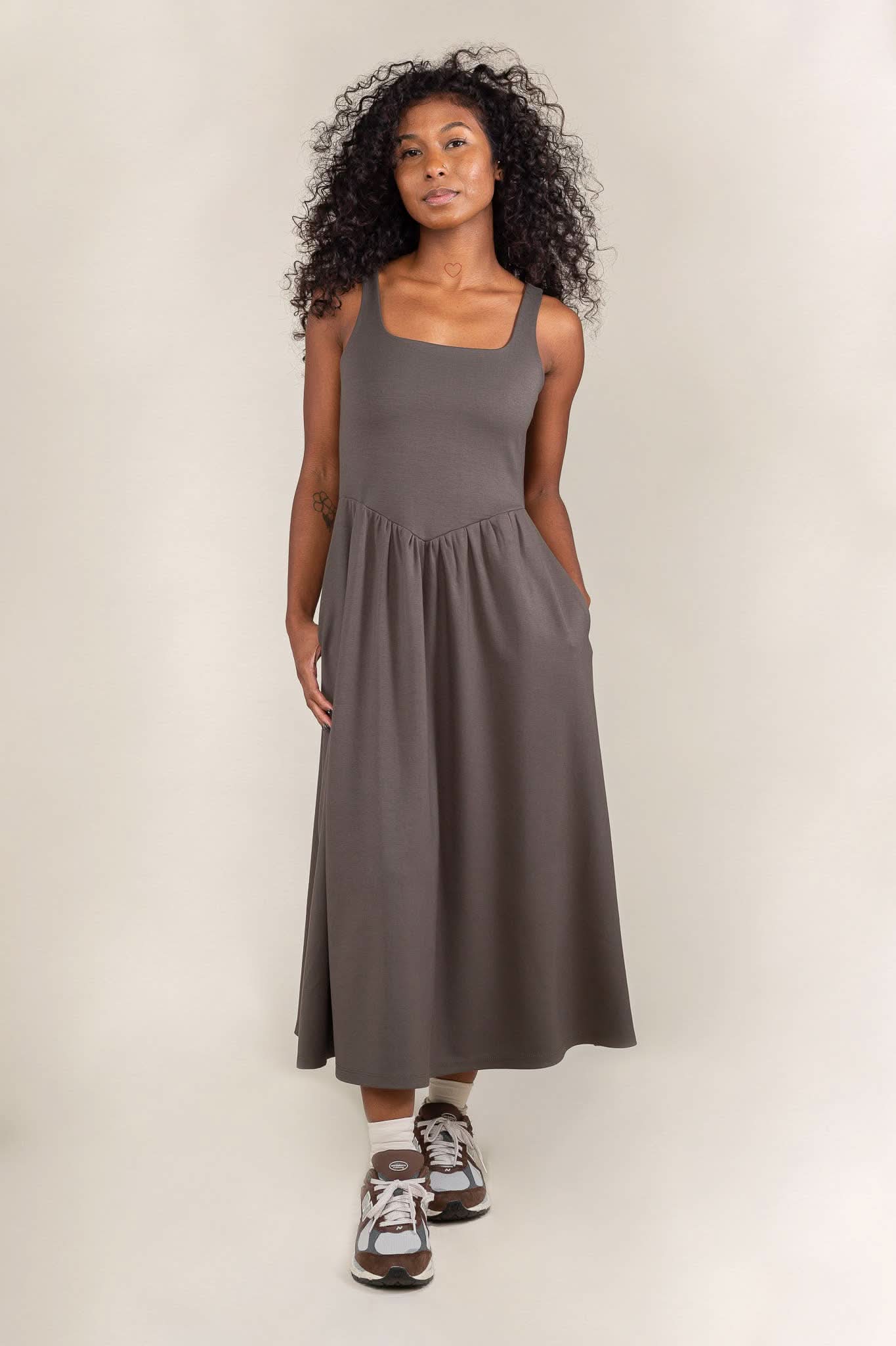 midi length dresses