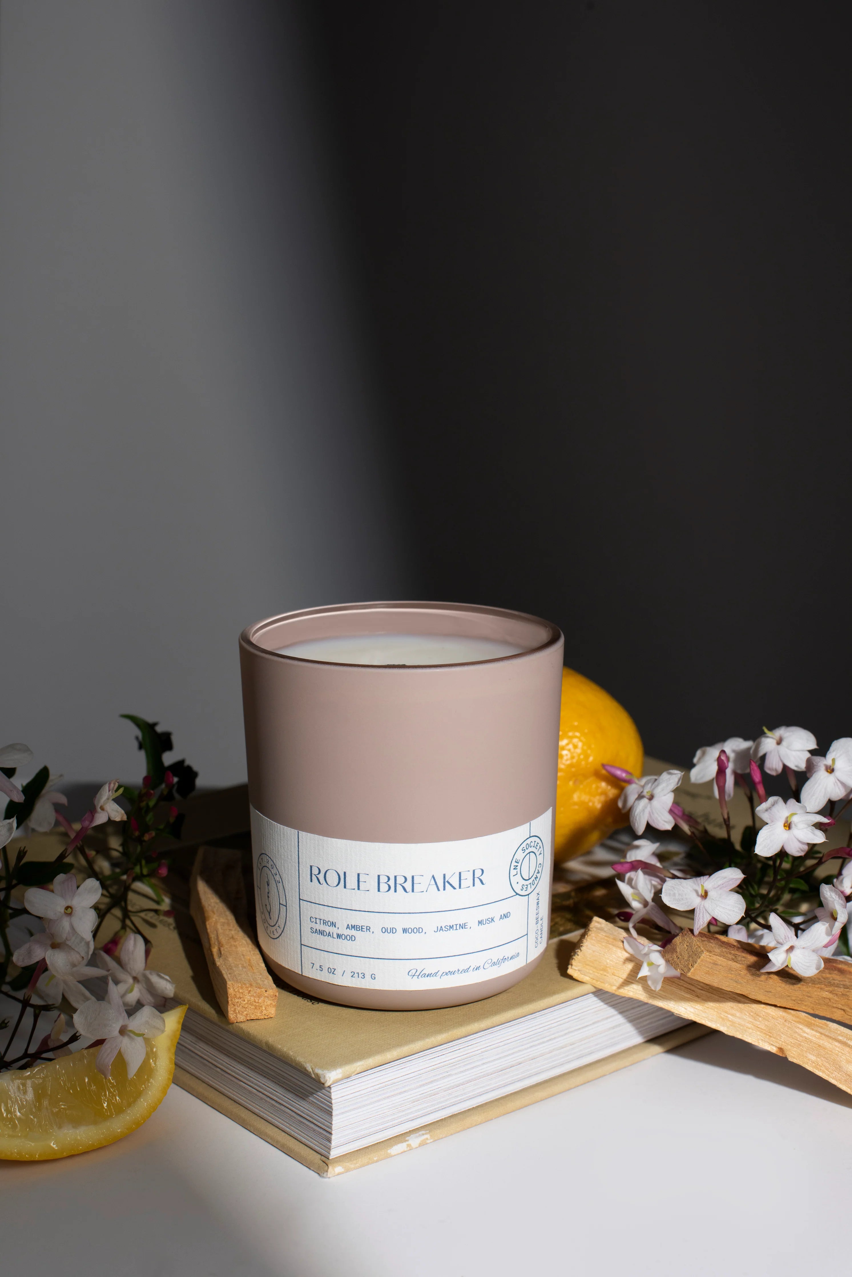 Lne Society - Handmade + Handpoured Candle - FORM + CONTENT