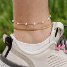 Pearl Bead Anklet - FORM + CONTENT