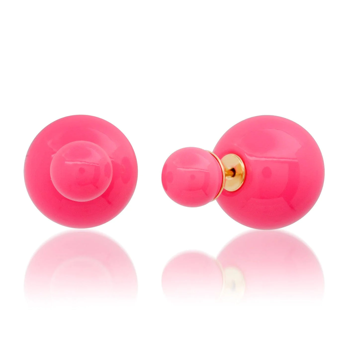 Bubble Ball Stud - Pink - FORM + CONTENT