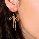 Bad to the Bow Earrings 18K Gold Plated - FORM + CONTENT