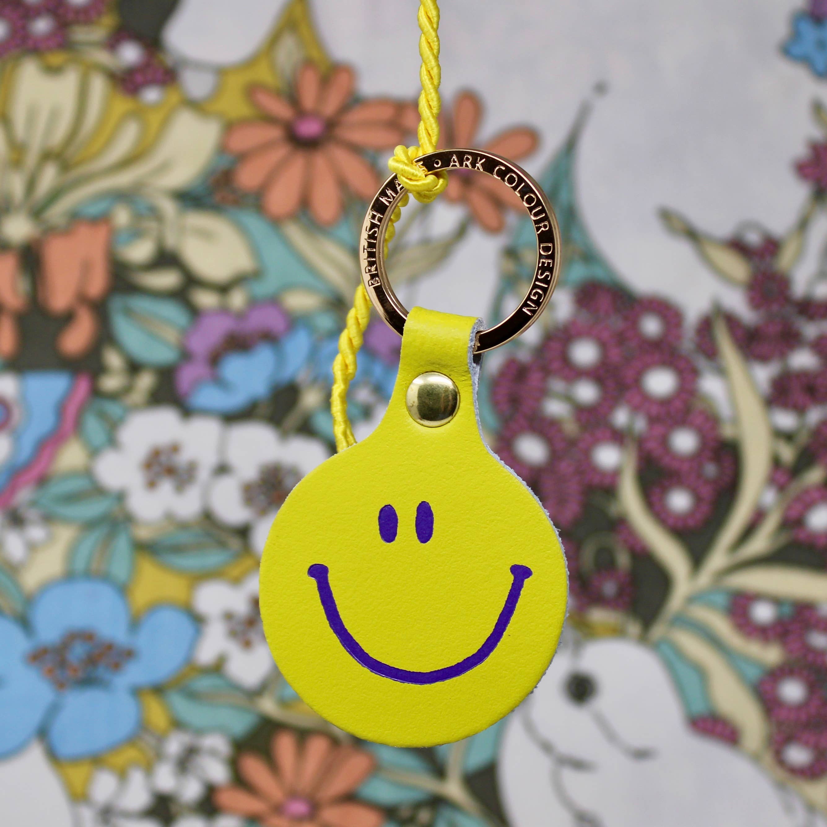 Leather Smile Keychain - FORM + CONTENT