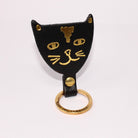 Leather Cat Keychain - FORM + CONTENT