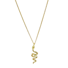 Baby Snake Necklace Pendant - FORM + CONTENT